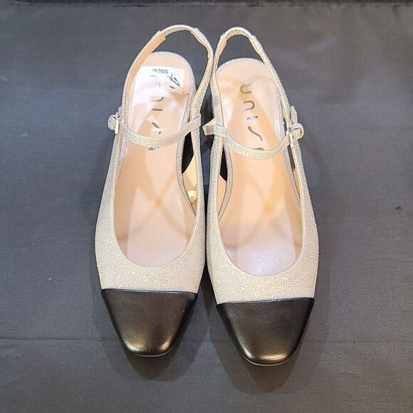 BRAND NEW UNISA UNSAIGER2-R RHINESTONE WOMEN'S SLINGBACK FLAT - Picture 3 of 15